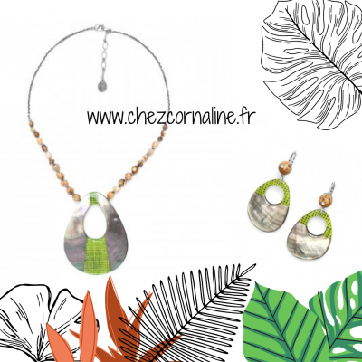 Nature bijoux chez cornaline collection mambe