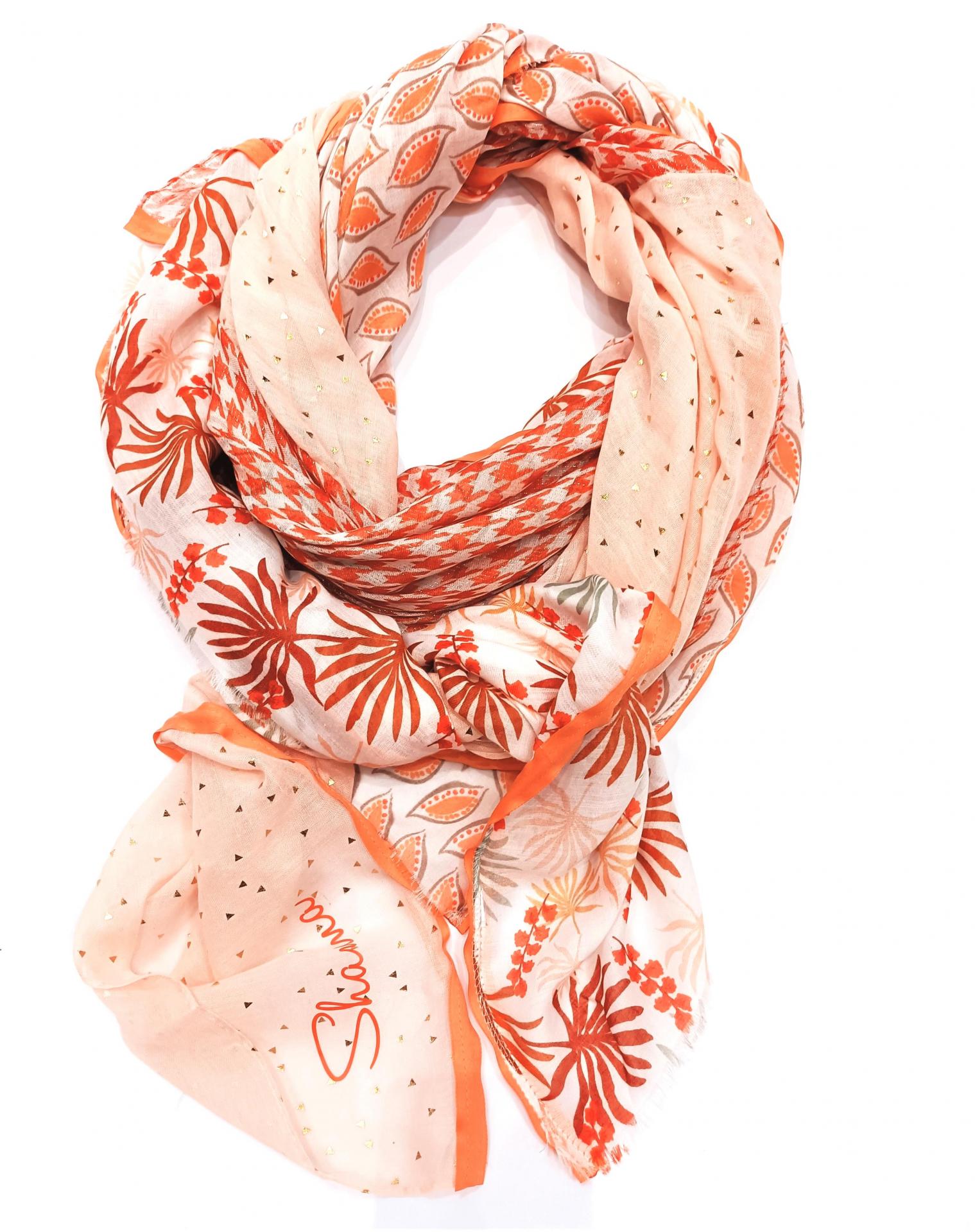 New foulard shanna orange blc