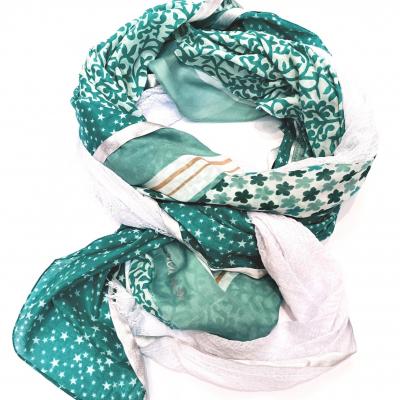 New foulard shanna vert blc